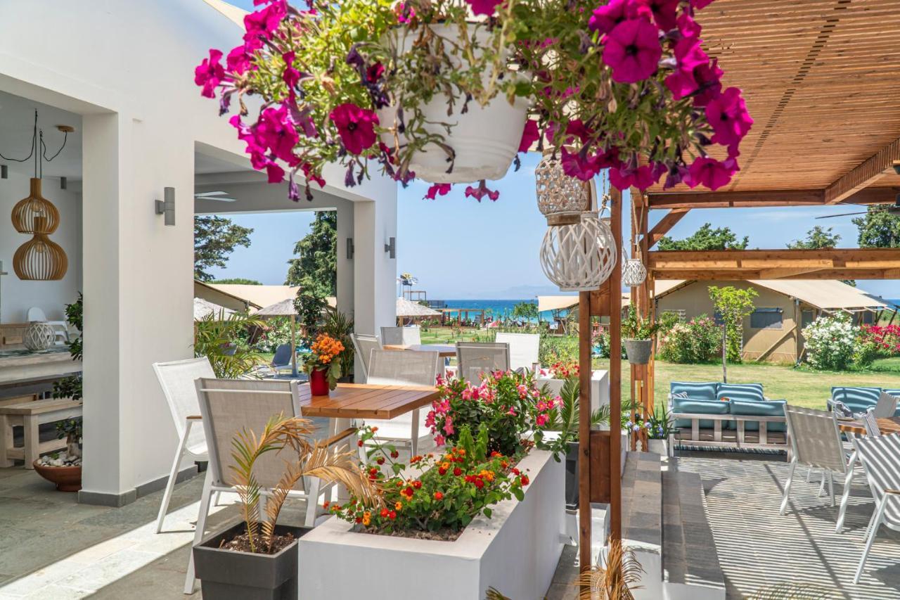 Logos Beach Village Theologos  Exterior photo